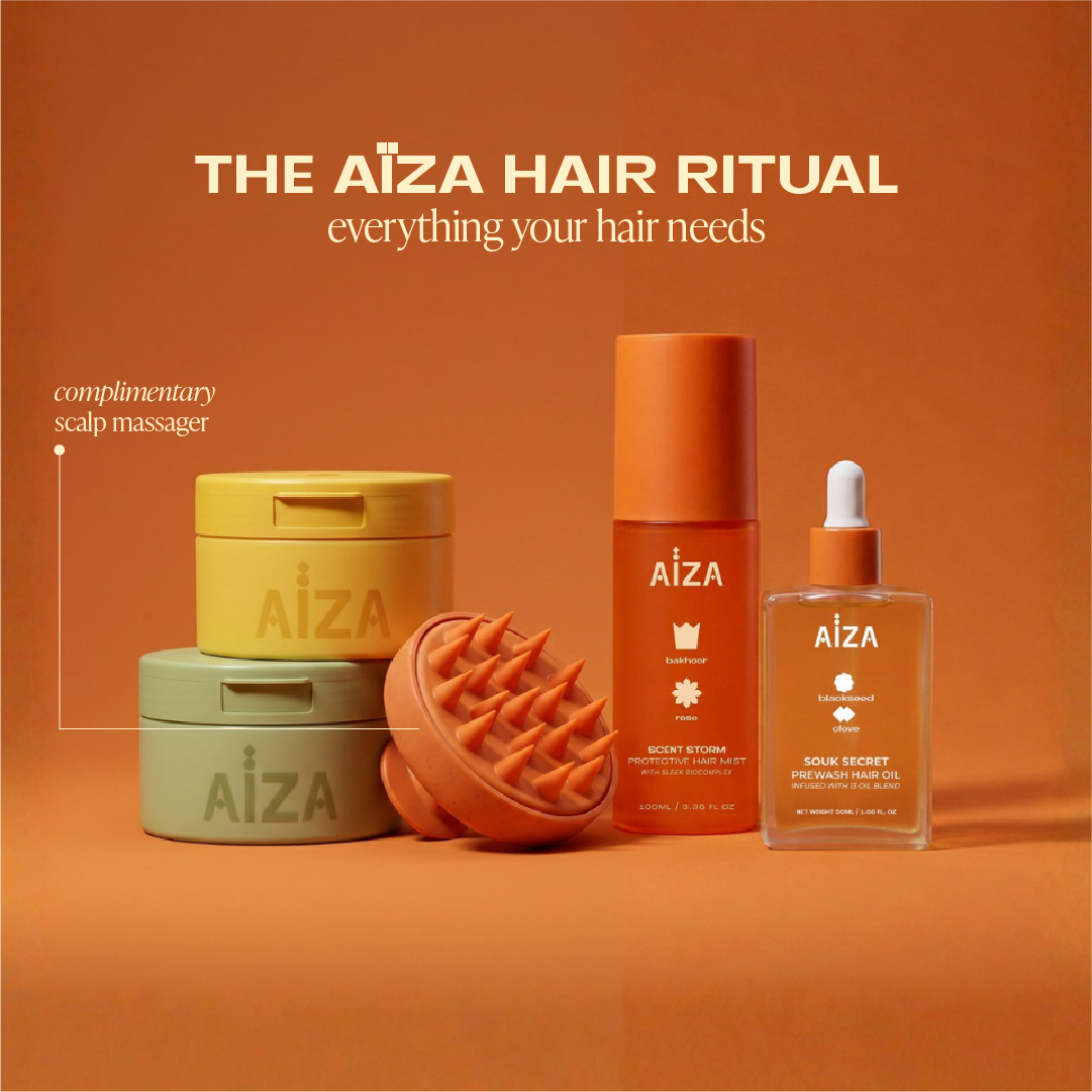 The Complete AÏZA Hair Ritual