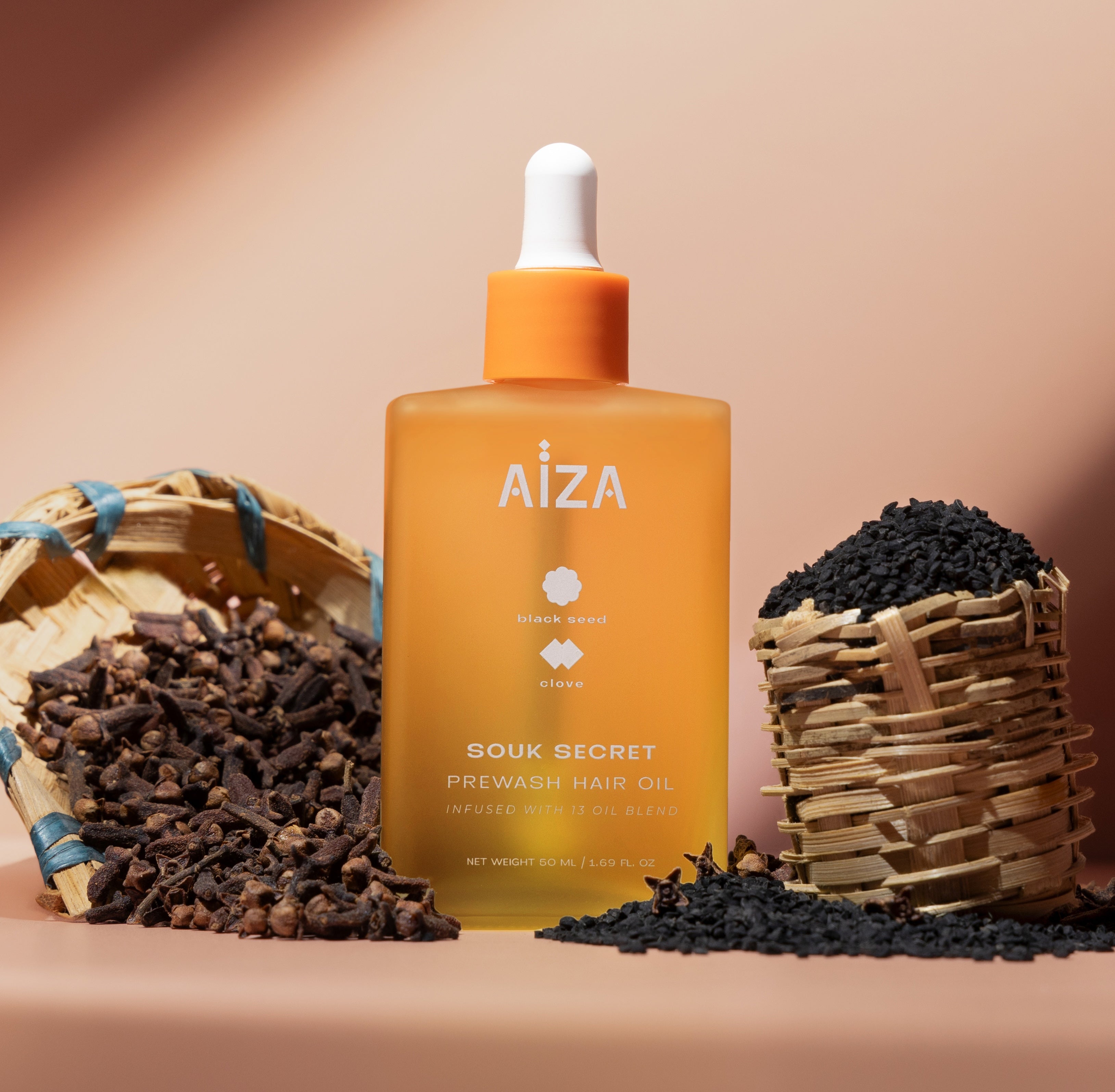Souk Secret Hair Oil for Deep Pre-Wash Care – AÏZA